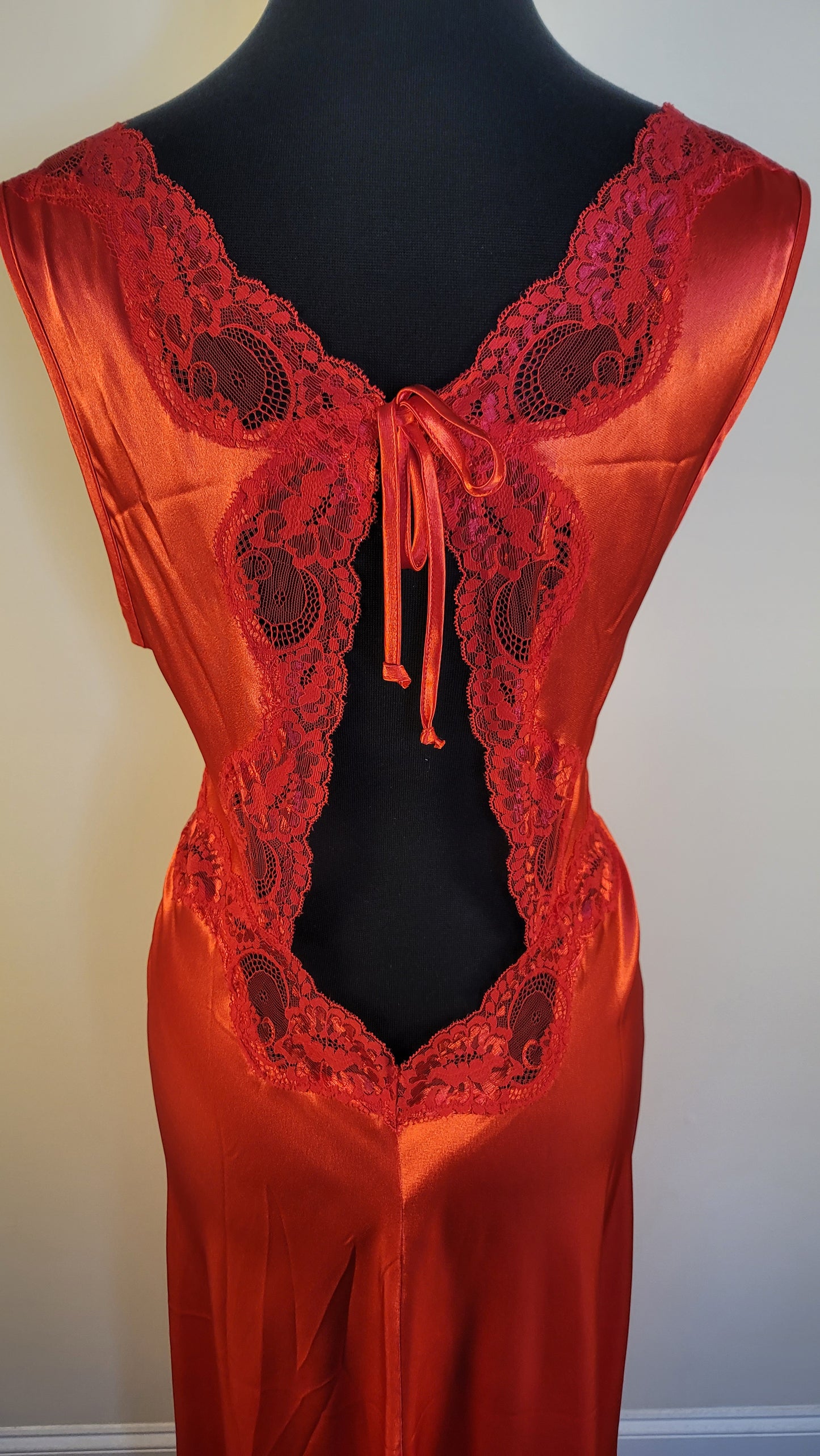 The Red Affair Lingerie Gown