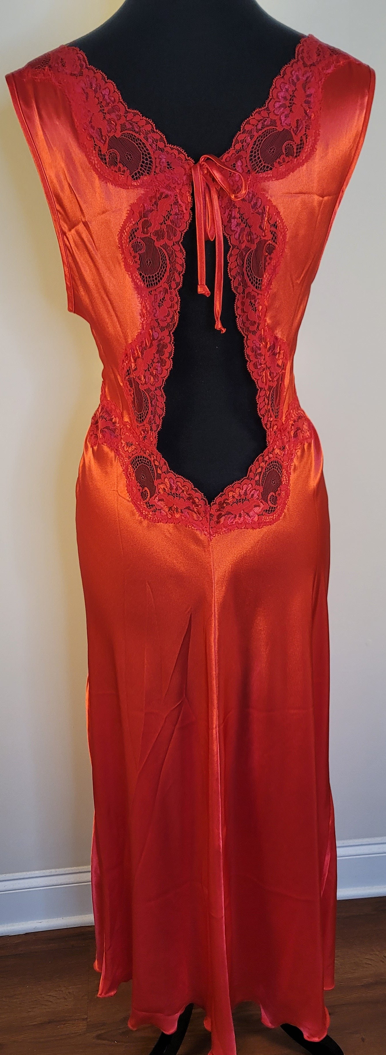The Red Affair Lingerie Gown